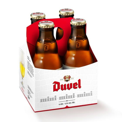 DUVEL BEER BOTTLE 8.5%VOL 4x330ml