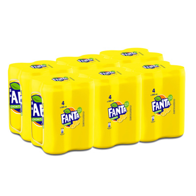 FANTA CARBONATED LEMONADE CAN 330ml 24pcs