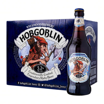 WYCHWOOD HOBGOBLIN BEER 5.2%VOL 6x500ml