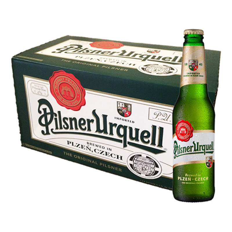 PILSNER URQUELL BEER 4.4%VOL 24x330ml