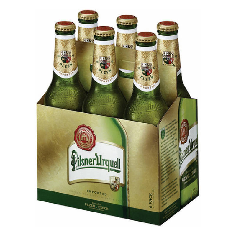 PILSNER URQUELL BEER 4.4%VOL 6x330ml