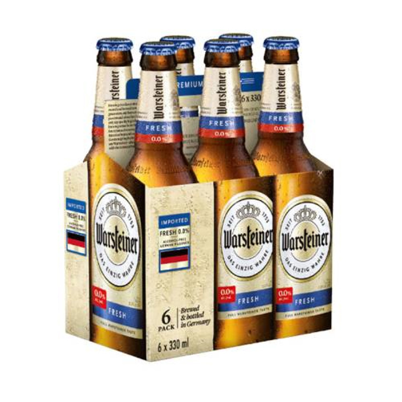 WARSTEINER BEER FRESH WITHOUT ALCHOHOL 6x330ml