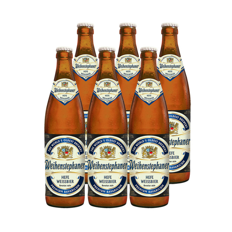 WEIHENSTEPHAN HEFE WEISS BOTTLE 5.3% 500ml 6pcs