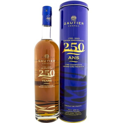 GAUTIER COGNAC 250 ANNIVERSARY 40%VOL 700ml