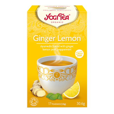 YOGI TEA GINGER LEMON 17pcs 30.6gr bio