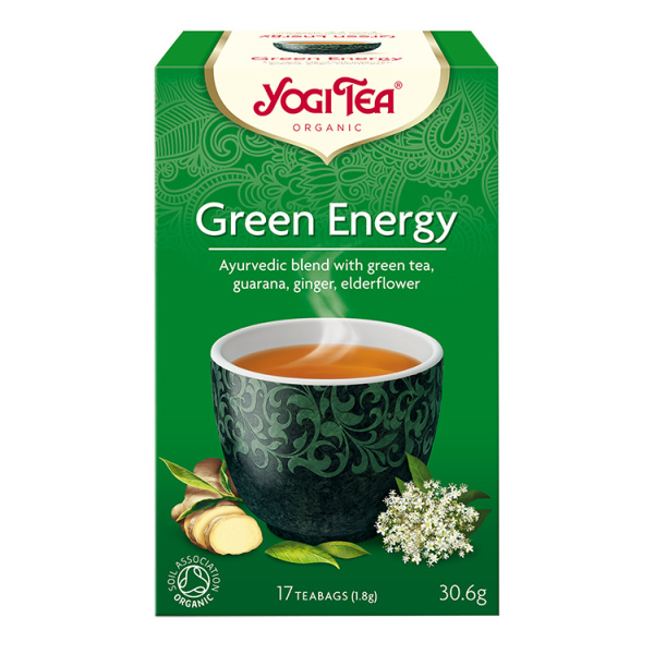 YOGI TEA GREEN ENERGY 17pcs 30.6gr bio