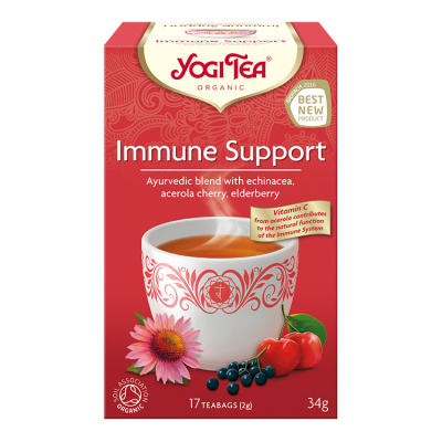 YOGI TEA IMMUNE SUPPORT 17pcs 34gr bio