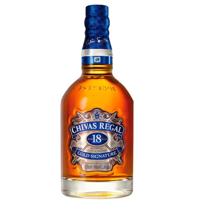 CHIVAS REGAL 18 Y.O. GOLD SIGNATURE WHISKY 40%VOL. 700ml