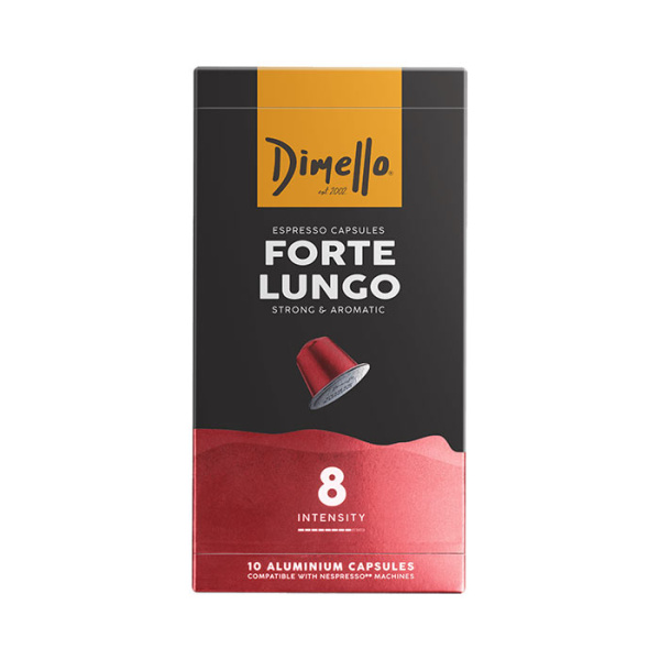 DIMELLO Εσπρέσσο Forte Lungo 10 κάψουλες 56γρ.