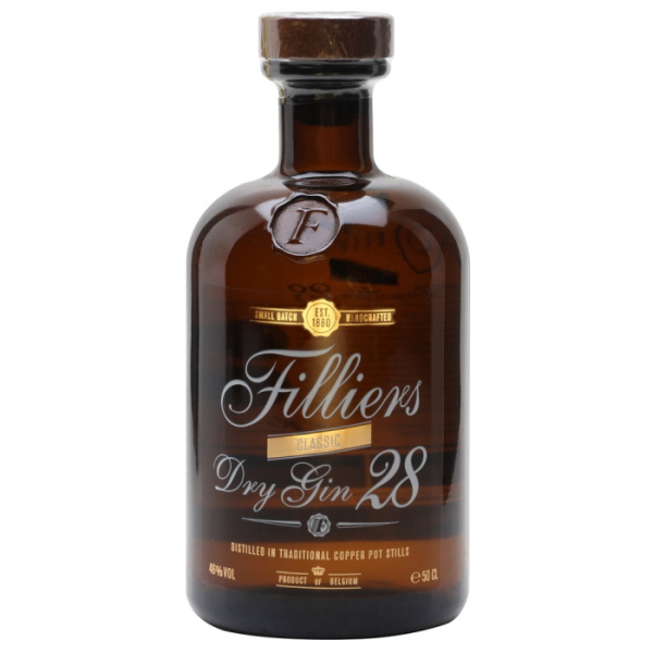 FILLIERS 28 DRY GIN SMALL BATCH POTST 46%VOL 500ml