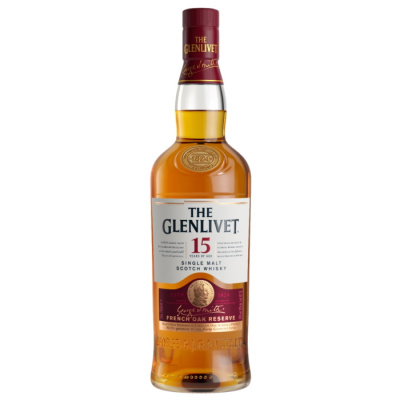 THE GLENLIVET FRENCH OAK 15 Y.O 40% 700ml