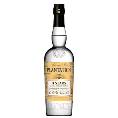 PLANTATION 3 STARS SILVER RUM 41.2%VOL 700ml