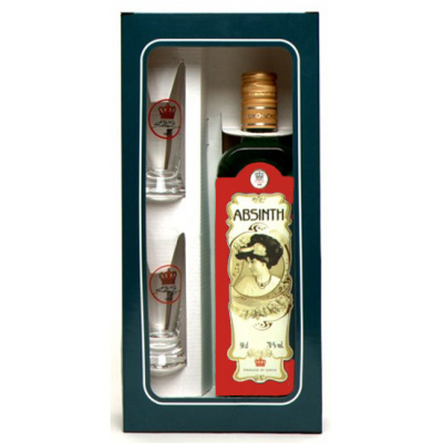 FRUNKO SCHULZ ABSINTH GIFT SET 70%vol 500ml