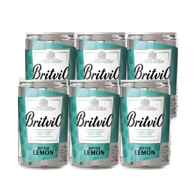 BRITVIC BITTER LEMON 150ml 6pcs