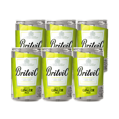 BRITVIC Bitter Ginger Ale 150ml 6τεμ