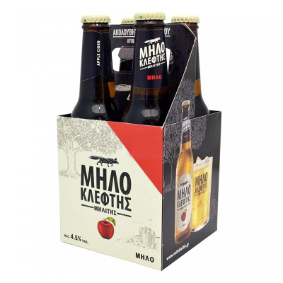 APPLE CIDER MILOKLEFTIS 4.5%VOL 4x330ml