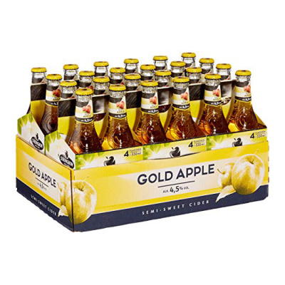 STRONGBOW APPLE CIDER GOLD APPLE 5%VOL 330ml 24pcs