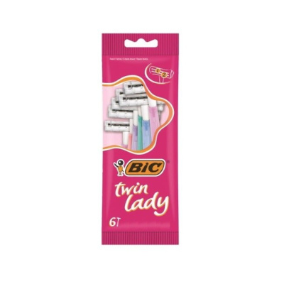 BIC TWIN LADY RAZORS 6pcs