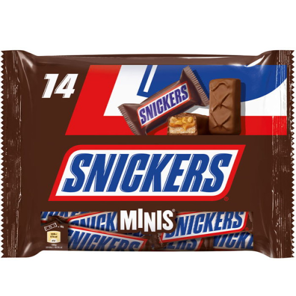 SNICKERS MINIS 14pcs 275gr