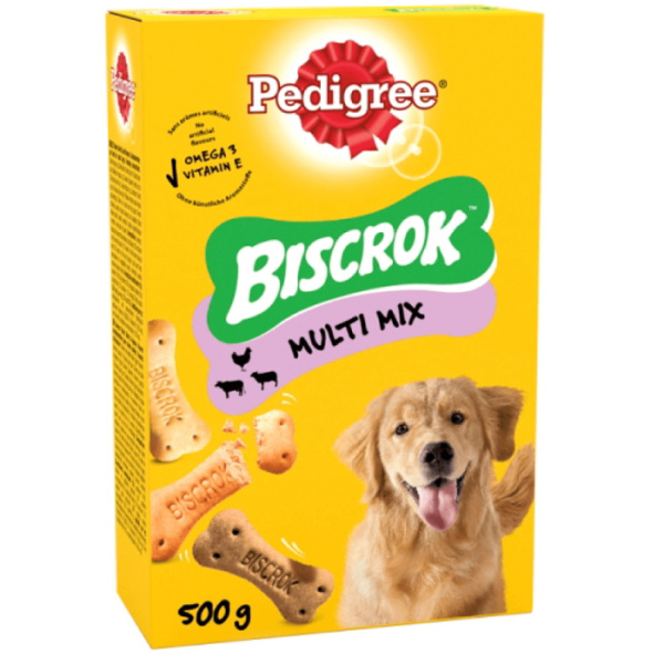 PEDIGREE BISCROK MULTI MIX FOR DOGS 500gr