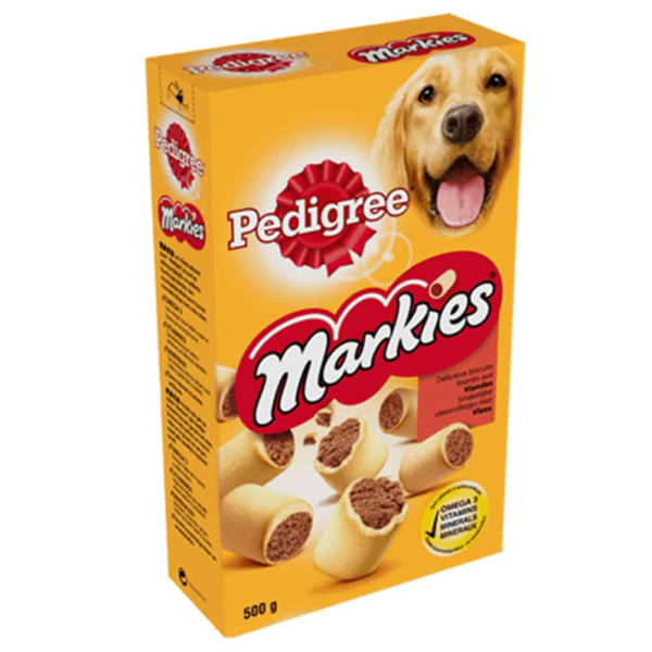 PEDIGREE MARKIES BISCUITS FOR DOGS WITH BONE MARROW 500gr