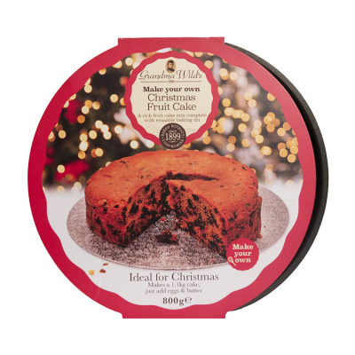 GRANDMA WILD'S CHRISTMAS FRUIT CAKE 800gr