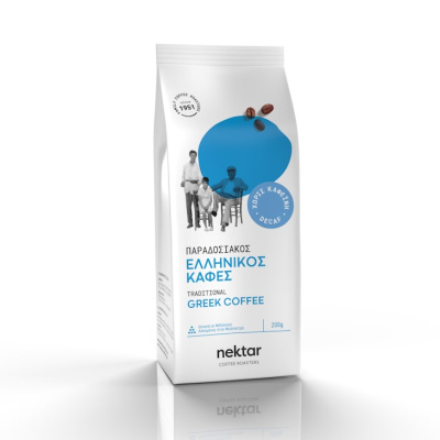 NEKTAR TRADITIONAL GREEK COFFEE DECAF 200gr