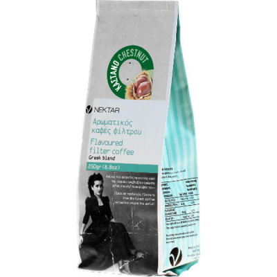 NEKTAR FLAVOURED FILTER COFFEE CHESTNUT 250gr