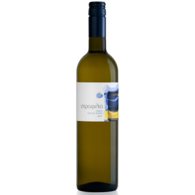 STROFILIA DRY WHITE WINE 12.5%VOL 750ml