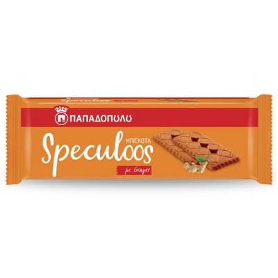 PAPADOPOULOU BISCUITS SPECULOOS with GINGER 145gr