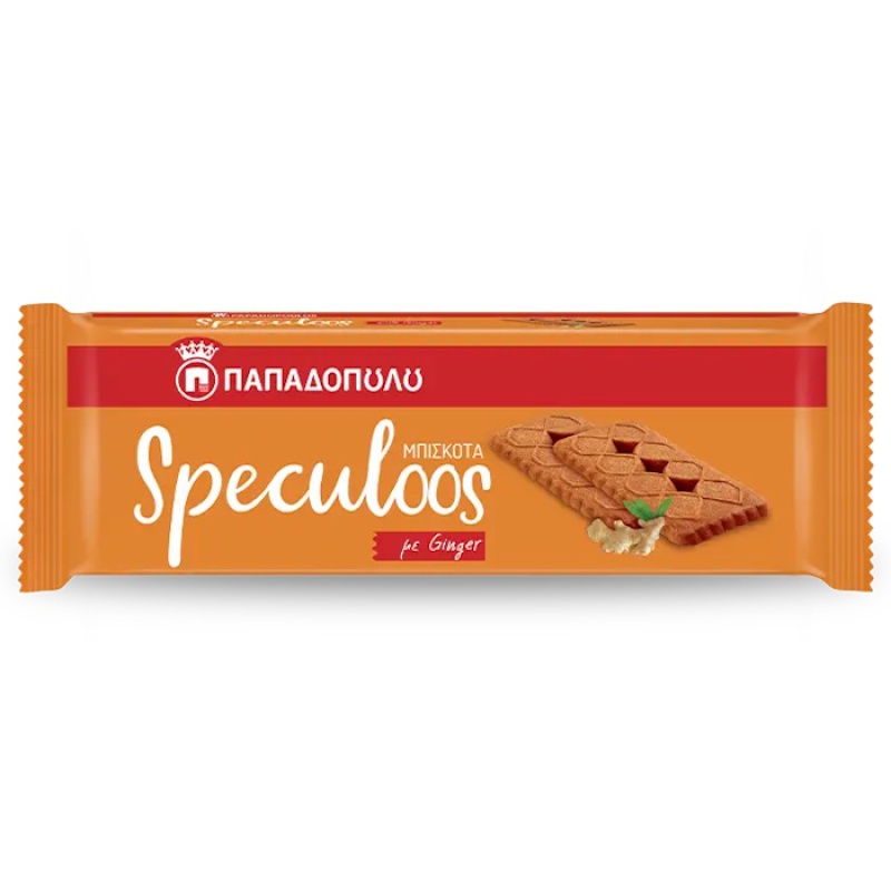 PAPADOPOULOU BISCUITS SPECULOOS with GINGER 145gr