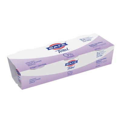 FAGE TOTAL STRAINED YOGURT 0% FAT 3x170gr