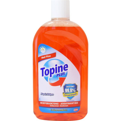 TOPINE PLUS RED PINE ANTIBACTERIAL- DESINFECTANT 1lt