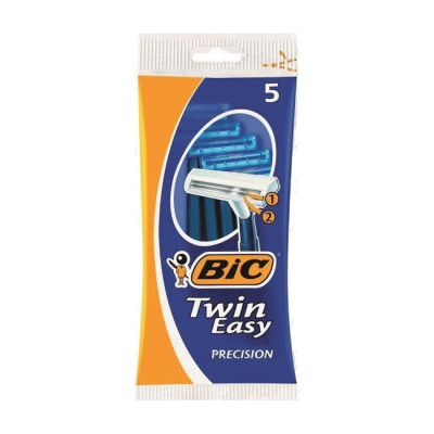 BIC TWIN EASY PRECISION RAZORS 5pcs