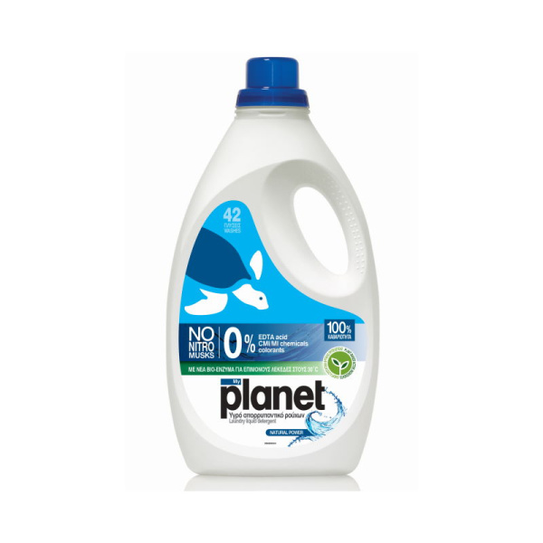 MY PLANET LAUNDRY DETERGENT NATURAL POWER 42 CUPS 2100ml