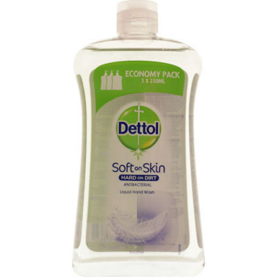 DETTOL Υγρό Αντιβακτηριδιακό Σαπούνι Χεριών 750ml