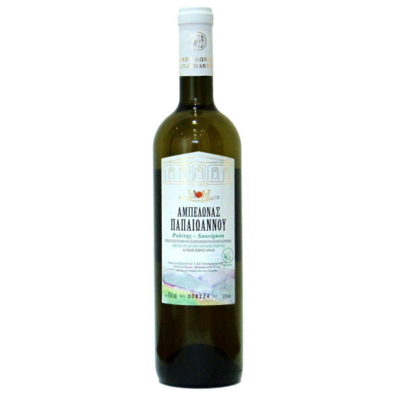 ΠΑΠΑΙΩΑΝΝΟΥ Ροδίτης - Sauvignon Οίνος Λευκός 14%VOL 750ml bio