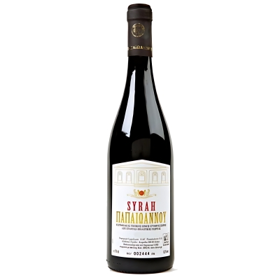 PAPAIOANNOU ESTATE SYRAH 13%VOL 750ML BIO