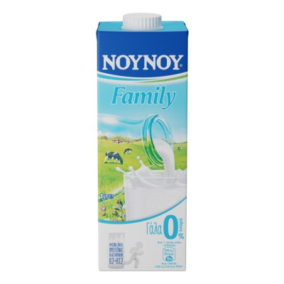 NOUNOU FAMILY MILK 0% FAT UHT 1lt