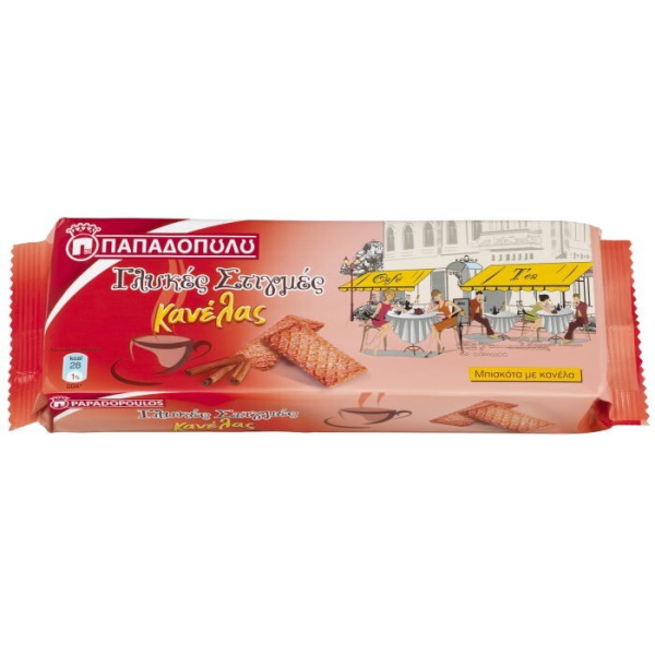 PAPADOPOULOU BISCUITS WITH CINNAMON 150gr