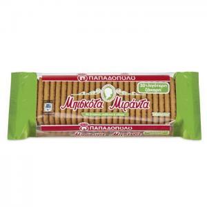 PAPADOPOULOU BISCUITS MIRANTA WITH 30% LESS SUGAR 250gr