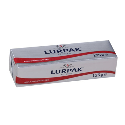 LURPAK UNSALTED BUTTER 125gr