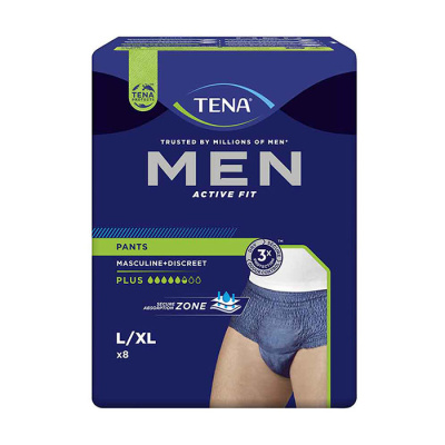 TENA MEN PANTS PLUS LARGE/XL 8pcs