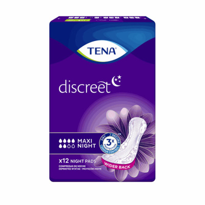 TENA DISCREET Πάνες Ενηλίκων Maxi Night 12τεμ