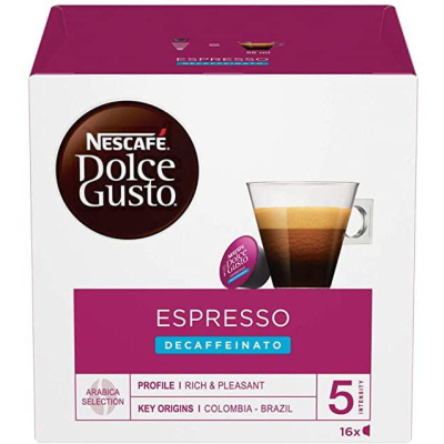 NESCAFE ESPRESSO DECAFFEINATO 16 κάψουλες 96gr