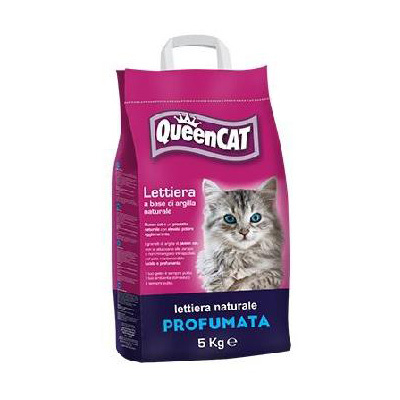 QUEENCAT NATURAL CAT LITTER SCENTED 5kg