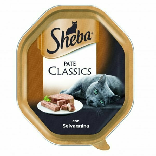 SHEBA CLASSICS PATE FOR CATS WITH GAME 85gr