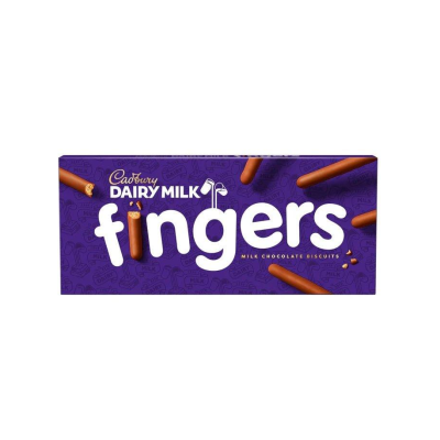 CADBURY Fingers Μπισκότα με Επικάλυψη Σοκολάτας 114g