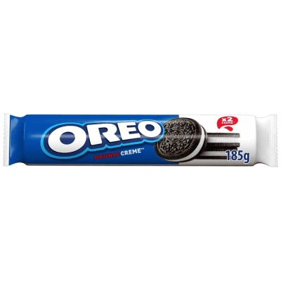 OREO Μπισκότα Double Cream 185g