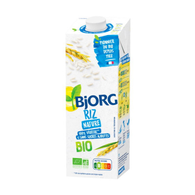 BJORG NATURAL RICE DRINK 1lt bio